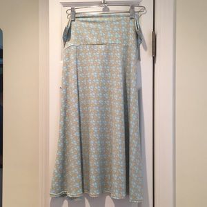 LuLaRoe Medium Azure Skirt